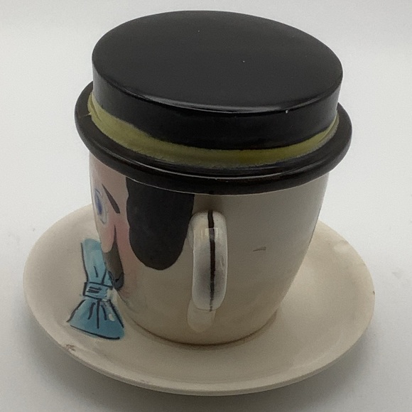 Vintage  Hand Painted Three Piece Pop Mug - Picture 2 of 16